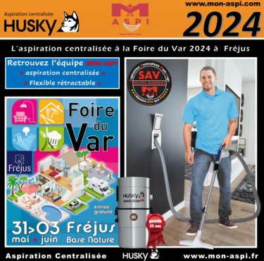L’aspiration centralisée à la Foire du Var 2024 à Fréjus